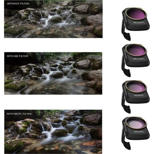 CYNOVA for DJI Mavic Mini 2 Lens Filter UV CPL ND8-PL ND16-PL Quick Installa Polarizing Neutral Density Filter Drone Accessories