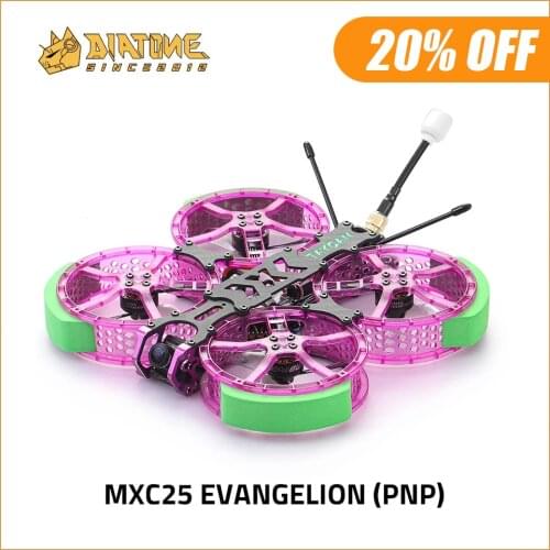 Diatone TAYCAN 25 EVA-01 Limited Edition FPV Drone with Camera Mamba F411 AIO Stack 1404 5000KV Motor