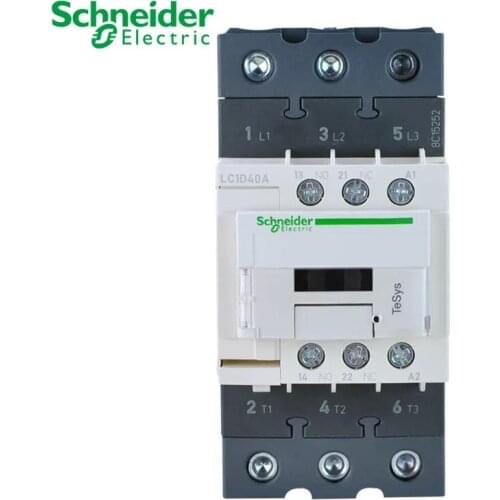 Schneider electric TeSys D 3-ploe contactors-Motor control category AC-3 LC1D40A*7C AC24V-380V 40A 50/60HZ