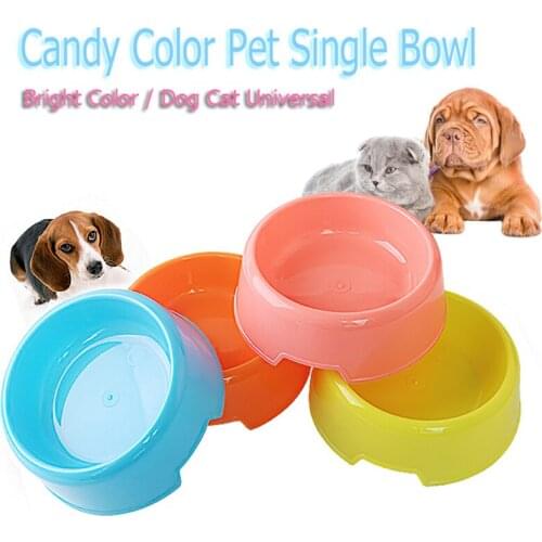 Pet Dog Dish Feeder Food Bowls Plastic Bowls Water Drinking Pet Dog Bowls Pet Feeding Supplies Cat Feeding