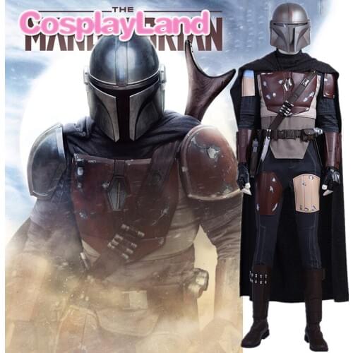 The Mandalorian Cosplay Costume Crisis on Infinite Earth Mandalorian Outfit Halloween Superhero Battle Suit for Men Custom Made