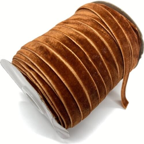 5Yards 6/10/15/20/25mm Velvet Ribbon Wedding Party Decoration Handmade Ribbon Gift Hair Bowknot DIY Christmas Ribbon #S21s10