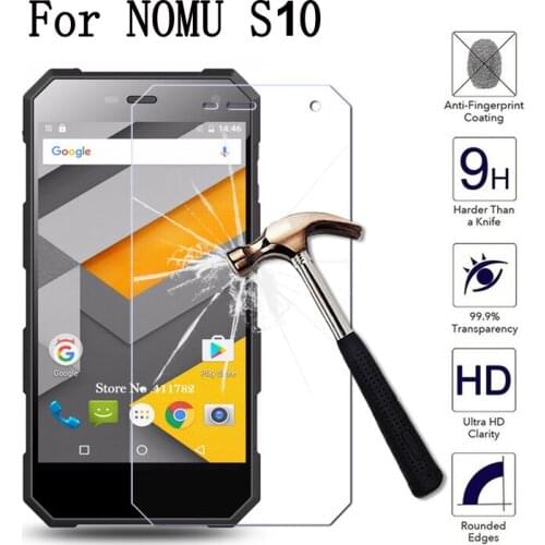 Tempered Glass Film For NOMU S10 S20 Case Cover on NOMU S20 S 10 2.5D 9H Premium Explosion-proof Guard Protective Films Case