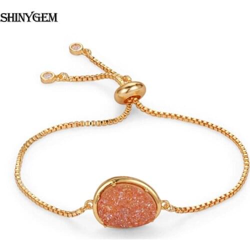 SHINYGEM Stone Bracelets
