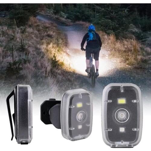Bicycle Rear LED Light LED Bicycle Rear Tail Light USB Rechargeable Mountain Bike Lamp Waterproof Light Bicycle Accessories