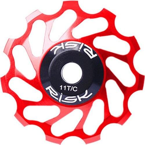 Cycling Mountain Bike Ceramic Bearing Pulley 41mm Rear Derailleur Tension Pulley 11t Guide Sprocket Cycling Jockey Wheel