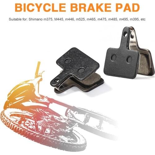 2 Pair MTB Road Racing Bike Brake Disc Rotor Road Bicycle Disc Brake Pads for M375 M445 M446 Cycling Brake Pad Parts Accessory