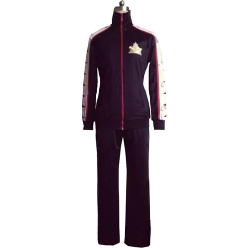 2017 Free! - Iwatobi Swim Club Rin Matsuoka Deluxe Edition Uniform Jacket Coat Suit Cosplay Costume Samezuka Academy Logo