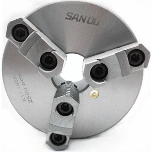 3 Jaw Lathe Chuck 80mm 100mm 125mm 130mm 160mm 200mm Self-Centering Metal Chuck CNC Metalworking Tool