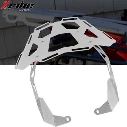 Motorcycle Accessories Aluminum Rear Luggage Rack Extension For Honda Africa Twin CRF1100L 2019 2020 2021 Luggage Holder Bracket