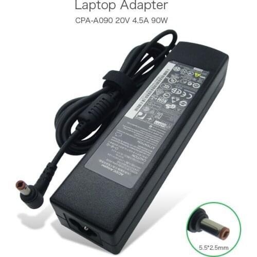 20V 4.5A 90W5.5*2.5mm CPA-A090 ADP-90DD B Power Supply for lenovo Y460 Y470 Y580 G480 Y450 IDEAPAD Z570 1024-DEU 54Y8864