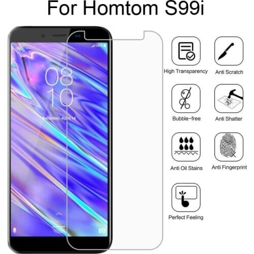For Homtom S 99i S 99 Screen Protector Tempered Glass 9H Mobile Phone LCD Film For Homtom S99 Glass Cover For Homtom S99i 5.5"