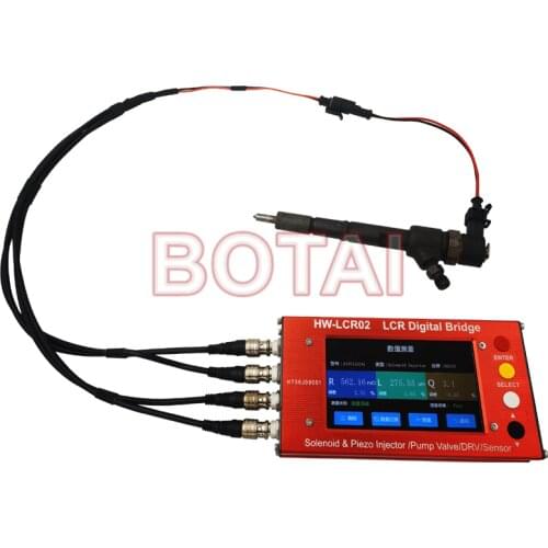 Injector Pump Tester LCR Digital Bridge for EUI EUP Pump or Nozzle Test Metering Unit, DRV Valve and Piezo electromagnetic valv