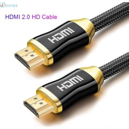 HDMI Cable Video Cables Support ARC 3D HDR 4K 60Hz Ultra HD for Splitter Switch PS3/4 TV Box Projector 1m 2m 3m