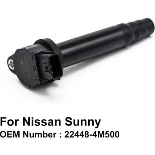 COWTOTAL Ignition Coil for Nissan Sunny Engine Code QG18DE QG16DE 1.8L 1.6L OEM 22448-4M500 ( Pack of 4 )