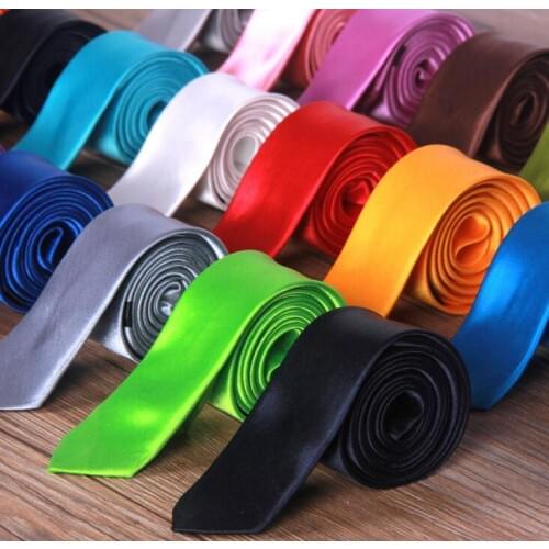 36 color Hot sell Mens ties necktie solid color 5 cm slim ties Polyester+silk leisure ties Free shipping 300pcs/lot