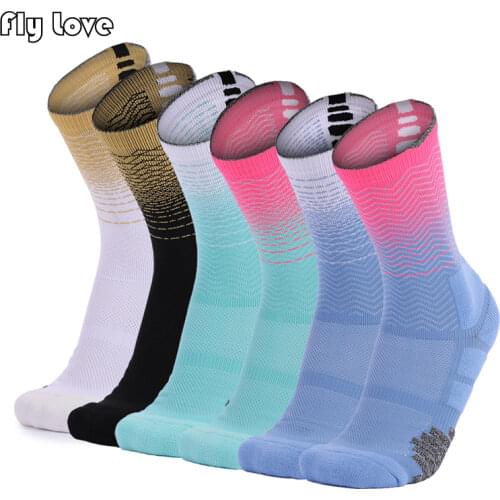 Men Women Cycling Socks Breathable Outdoor Sport Basketball Running Football Socks Hiking Climbing Compression Socks