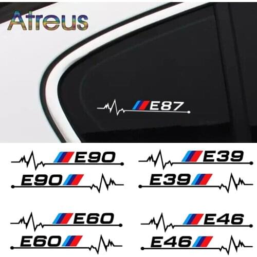 Windows Car Styling Stickers For BMW E46 E90 E60 E39 E36 F30 F10 F20 G30 E91 E34 F31 F11 E30 E92 E38 F22 F34 E61 M Accessories