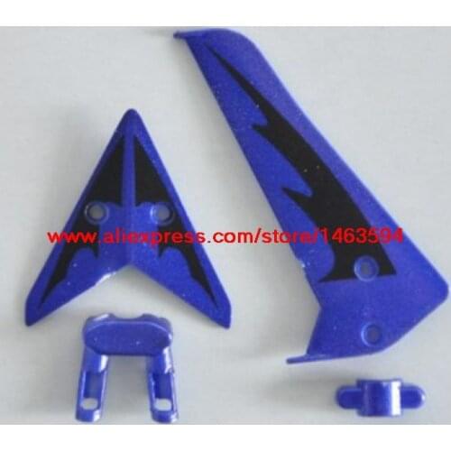 Wholesale Syma S107 S107G RC Helicopter Spare Parts Tail decoration (Blue color) Free Shipping