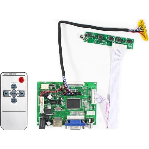 HD MI VGA 2AV LCD Controller Board For 12.1inch LB121S03-TL04 LCD Screen