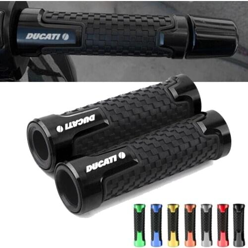 7/8 "Motorcycle Handlebar Grip handle bar Motorbike grips End For Ducati MONSTER 695 696 796 620 400 600/M600 Monster620/M620