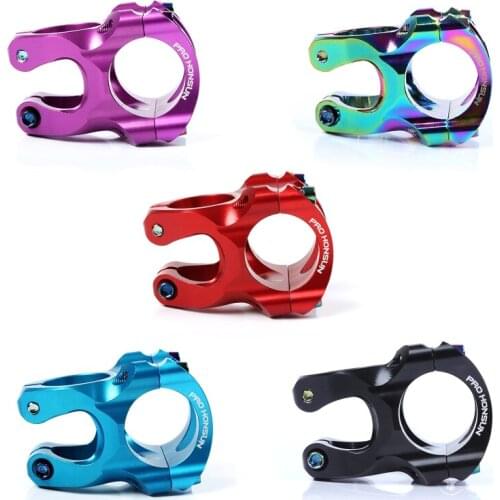 Ultra-Light Cycling Aluminum Alloy Steerer MTB Mountain Bike Stem Handlebar Bicycle Short Bar N0PC