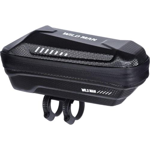 Bicycle Bags Front Tube Frame MTB Bike Bag Cycling Accessories Zipper Waterproof Quick Release Top Tube Phone Pocket