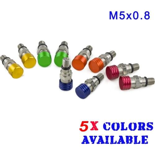 Motorcycle Fork Air Bleeder For Kawasaki KX60 65 80 85 100 125 250 KX250F KX450F KLX140 KLX300 KLX400R 450R 650R KDX200 220 250