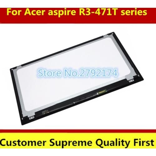 14.0"For Acer Aspire R14 R3-471T LCD Screen+Touch Digitizer Assembly FHD B140HAT02.0