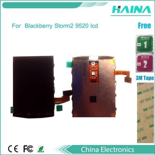 Lcd For Blackberry Storm2 9520 lcd Screen Digitizer Front Glass Len Replacement Free Shipping 1PC/Lot
