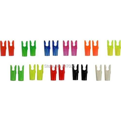 100 Pcs / Lot Plastic L Pin Nock Arrow Shaft Accessories Outdoor Hunting Shooting Archery Bow Parts