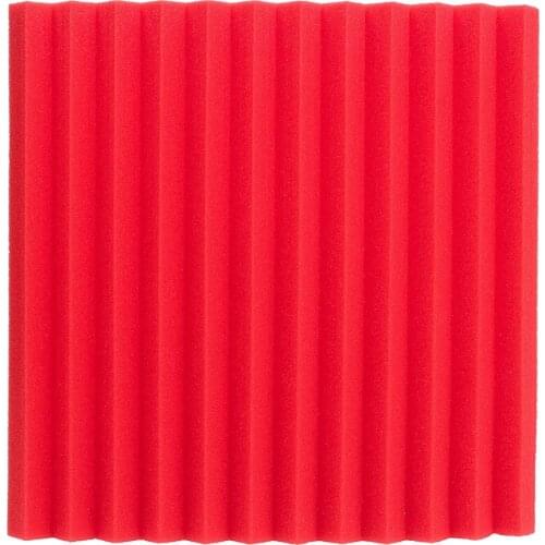6Pcs 30x30cm Thickness 2.5cm Nvironmentally Polyurethane Foam Soundproofing Sound-Absorbing Noise Sponge Foams For KTV Studio