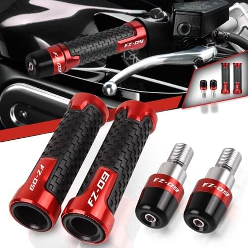 Motorcycle Accessories Hand Grip Handle bar Ends Slider Cover For Yamaha FZ-09 FZ09 2013 2014 2015 2016 2017 2018 2019 2020 2021