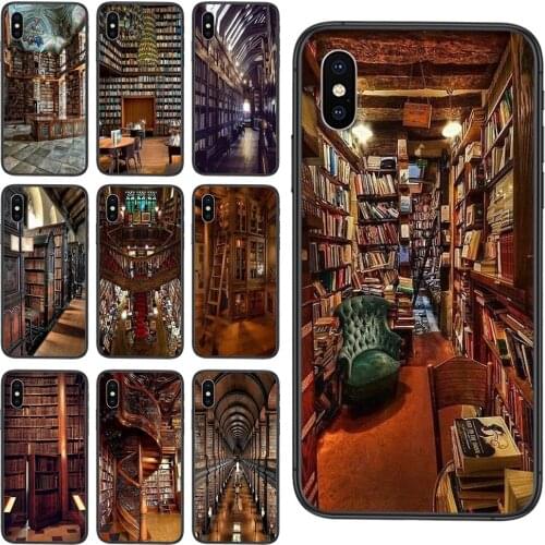 Black Bumper Silicone Book Library Amazon For Xiaomi Redmi K40 K30 K30S K20 Gaming 9 9C 8 8A 7 7A 6 6A 5 4X 4A Nfc Plus Pro 5G