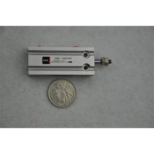 Free mount cylinder SNS Pneumatic Component CDU series CDU10*20 instead of multi mount SMC type CU10*20 thread M5 with magnet