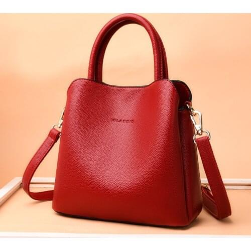 High Quality Leather Shoulder Bag Female Luxury Brand Handbags for Women 2020 Bags for Women Cross Body Bag Woman Designer Bag