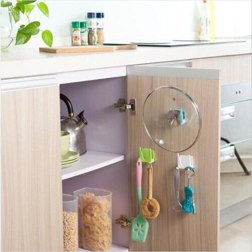 Kitchen Accessories Cutting Board Shelf Pot Lids Holder Multifunction Wall-mounted Organizer Pan Cover Spatula Storage Rack