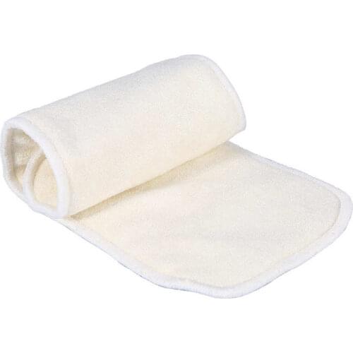 Adult Reusable Bamboo Charcoal Insert Cloth Diaper Mat Bamboo Cotton Nappy Inserts Changing Liners Charcoal 1PC 4Layers