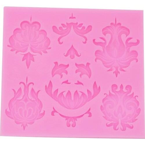 New relief pattern silicone mold 15-505
