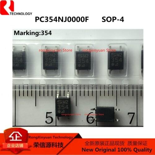 PC354NJ0000F PC354 354 SOP-4 PC354NJ Mini-flat Package,AC Input Photocoupler 100% New original
