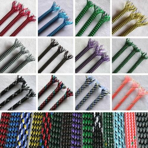 PET Nylon Braided Sleeve Tube 30 mm Width Car Audio Cable Wire Sleeving Sheath