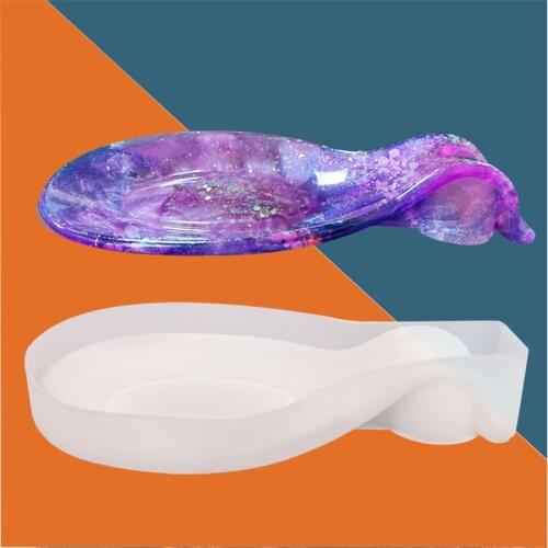 Spoon Rests Holder Silicone Mold Spoon Rests Mold Tray For DIY Making Spoon Holder Useful Kitchen Gadgets With Accessories