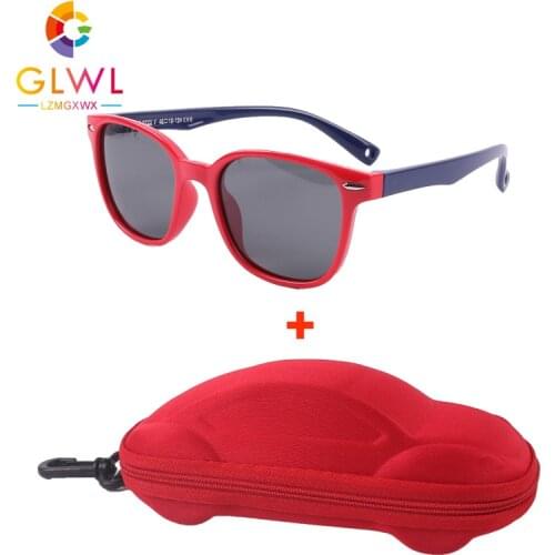 Sunglasses Boys Girls Polarized Sun Glasses For Baby Sports Kids Sunglass Soft Frame Shade Childrens Goggles Summer 2021 Lenses