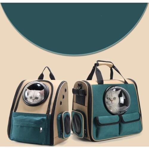 Pet Dog Durable Foldable Astronaut Bags Breathable Small Dog Cat Outdoor Travel Carrier Backpacks PB766