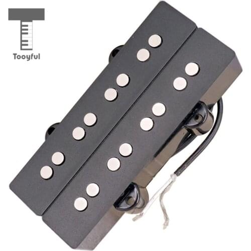 Tooyful Bass Guitar Humbucker Double Coil 4 String Pickups for Electric Bass Parts Accessory Replacement