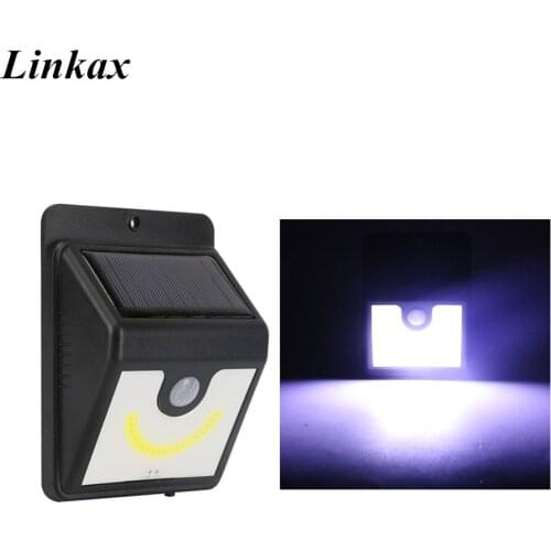 Waterproof LED Solar Light Outdoor Lighting PIR Motion Sensor Solar Panel Powered Light For Garden Yard Night Security Wall Lamp