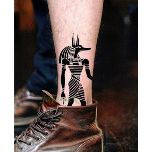 Waterproof Temporary Tattoo Sticker Apollo sun totem Gods eye of Horus Wedjat Ancient Egypt tatto flash tatoo fake for men