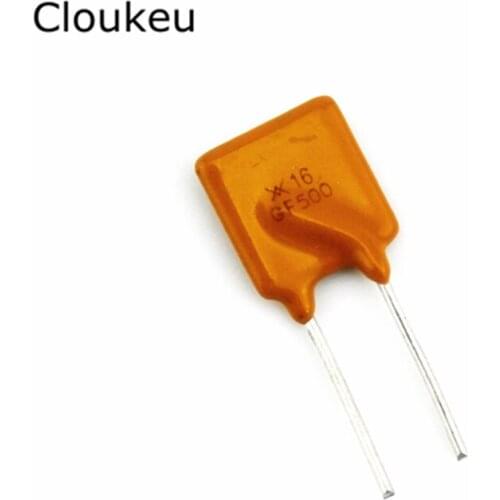 10Pcs RGEF500 PPTC Resettable fuse 16V 5A 5000MA GF500