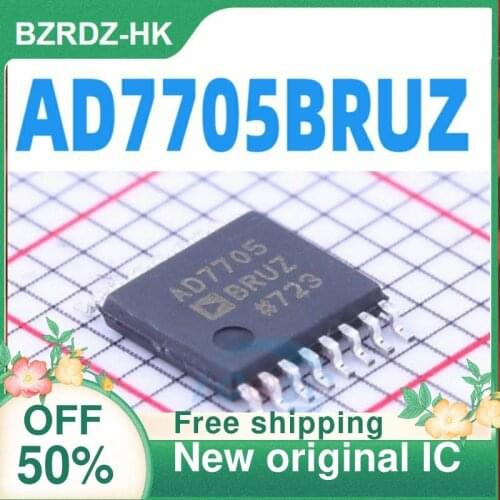 2-10PCS/lot AD7705 AD7705BRU AD7705BRUZ TSSOP-16 New original IC