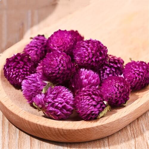 Fragrant gomphrena buds buds organic dried gomphrena flower natural globe amaranth buds 100G